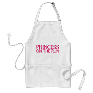 Princess op de vlucht standaard schort