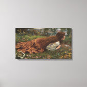 Princess out of School (door E.R. Hughes) Canvas Afdruk (Voorkant)