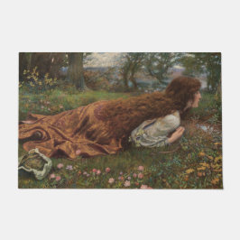 Princess out of School (door E.R. Hughes) Deurmat