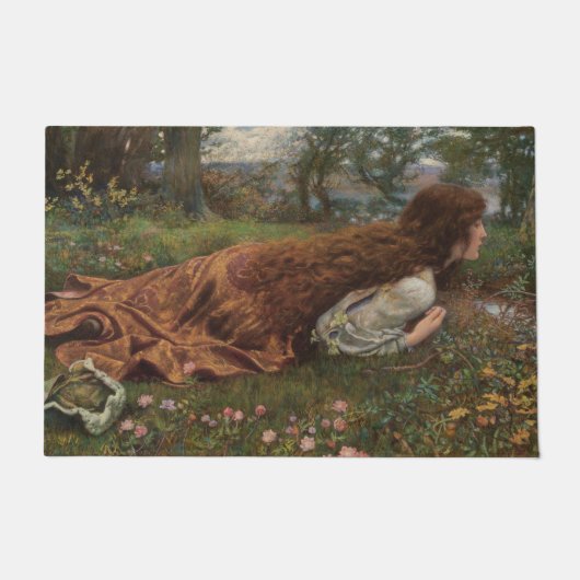 Princess out of School (door E.R. Hughes) Deurmat (Voorkant)