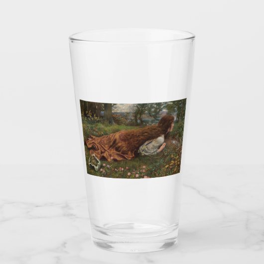 Princess out of School (door E.R. Hughes) Glas (Voorkant)