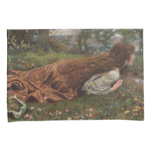 Princess out of School (door E.R. Hughes) Kussensloop (Voorkant-Rechts)