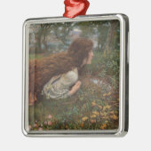 Princess out of School (door E.R. Hughes) Metalen Ornament (Links)