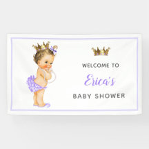 Princess Paars Baby shower