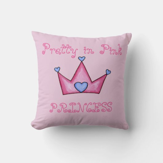Princess Pals (roze collectie) Kussen (Voorkant)