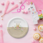 Princess Paper Borden Papieren Bordje (Feest)