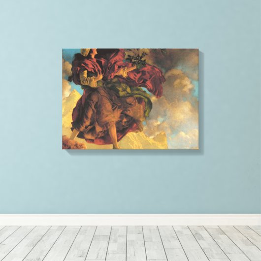 Princess Parizade Bringing Home Maxfield Parrish Canvas Afdruk (Insitu (Houten vloer))