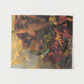 Princess Parizade Bringing Home Maxfield Parrish Wandkleed (Voorkant (horizontaal))