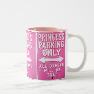 Princess parkeergarage tweekleurige koffiemok