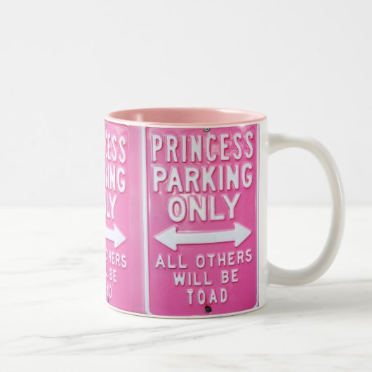 Princess parkeergarage tweekleurige koffiemok (Rechts)