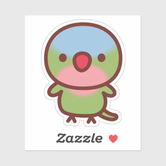 Princess-parkiet Sticker (Vel)