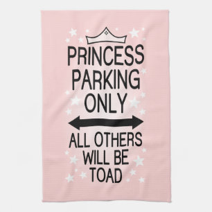Princess Parking only Theedoek