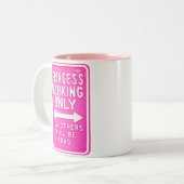 Princess Parking zal alleen maar alle andere Mok z (Voorkant links)