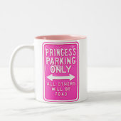 Princess Parking zal alleen maar alle andere Mok z (Links)