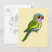 Princess Parrot Briefkaart (Voorkant / Achterkant)