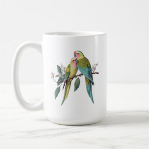 Princess Parrots Illustratie Koffiemok