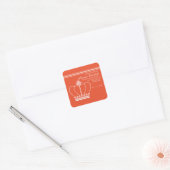 Princess Party Favor Dank u Stickers (Envelop)