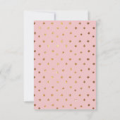 Princess Party Glitter Floral Crown Bday Invite Kaart (Achterkant)