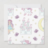 Princess Party Kaart (Achterkant)