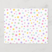 Princess Party Kind Birthday Uitnodiging (Achterkant)