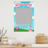 Princess Party Lijst Prop voor Foto Booth Poster (Keuken)