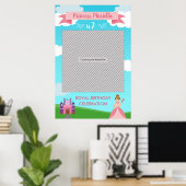 Princess Party Lijst Prop voor Foto Booth Poster (Thuiskantoor)