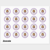 Princess Party Matching Envelope Stickers (Vel)