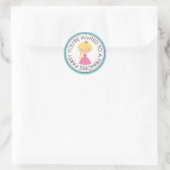 Princess Party Matching Envelope Stickers (Tas)