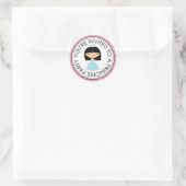 Princess Party Matching Envelope Stickers (Tas)