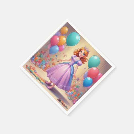 Princess Party Napkins Servet (Hoek)