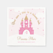 Princess Party Napkins Servetten (Voorkant)