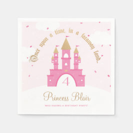 Princess Party Napkins Servetten