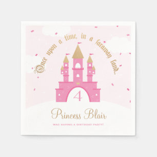 Princess Party Napkins Servetten