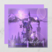 Princess Party Sprookjeskasteel Kaart (Voorkant / Achterkant)