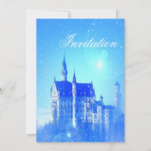 Princess Party Sprookjeskasteel Kaart (Voorkant)