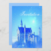 Princess Party Sprookjeskasteel Kaart (Voorkant / Achterkant)