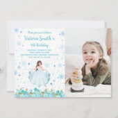 Princess Party-uitnodigingen voor kinderen Kaart (Voorkant)