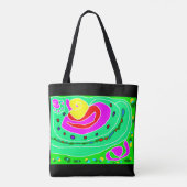 Princess Patch-ontwerp ter ere van een kat Tote Bag (Achterkant)