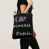 Princess Patch-ontwerp ter ere van een kat Tote Bag (Dichtbij)