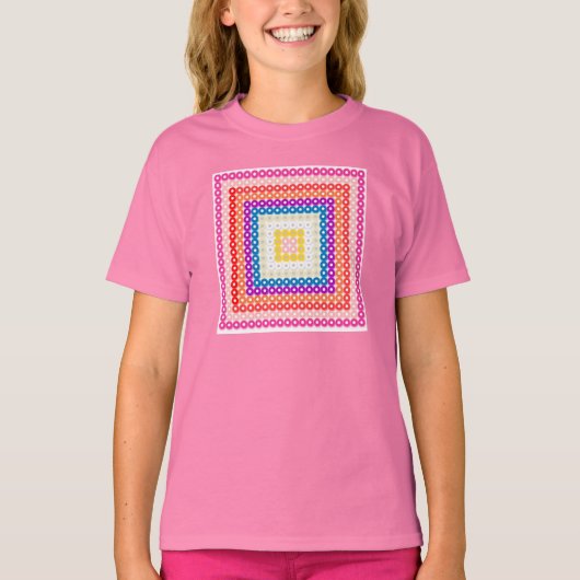 Princess Pattern #105 - PrinterKids T-shirt (Voorkant)