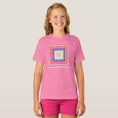 Princess Pattern #105 - PrinterKids T-shirt (Voorkant volledig)