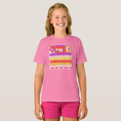 Princess Pattern #128 - PrinterKids T-shirt (Voorkant volledig)