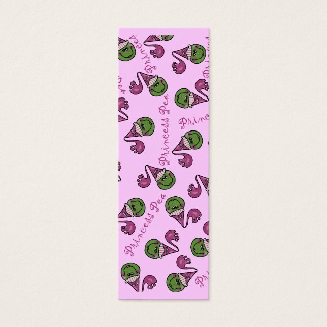 Princess Pea Bladwijzer Mini Visitekaartjes (Voorkant)