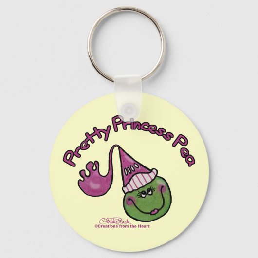  Princess Pea Sleutelhanger (Voorkant)