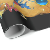 PRINCESS PENTHESILEIA EN BLAUWE KNIGHT HORSEBACK CADEAUPAPIER (Rol Hoek)