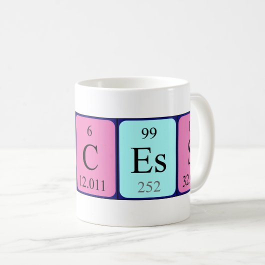 Princess Periodic table name mok (Voorkant rechts)