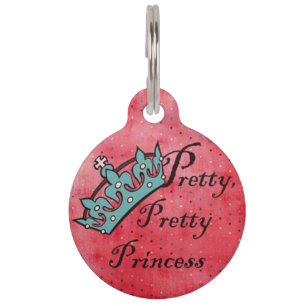 Princess Pet ID Tag Huisdierpenning