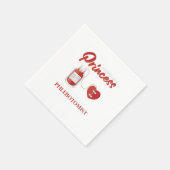 Princess Phlebotomist Phlebotomie bloedspuit Gif Servet (Hoek)