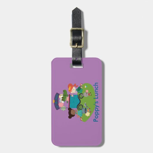 Princess picnic label bagagelabel (Voorkant verticaal)