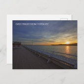 Princess Pier bij Sunset Briefkaart (Voorkant / Achterkant)